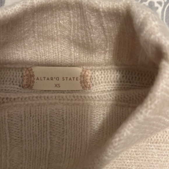 Altar’d State Cropped Sweater - Picture 2 of 3